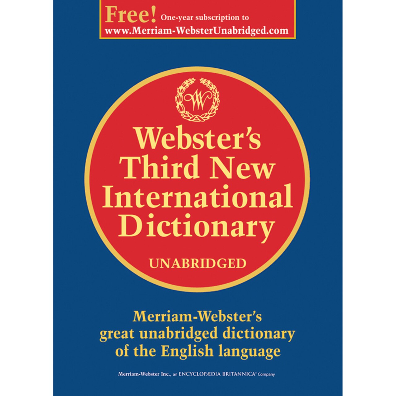 Third New International Dictionary, Unabridged, Hardcover